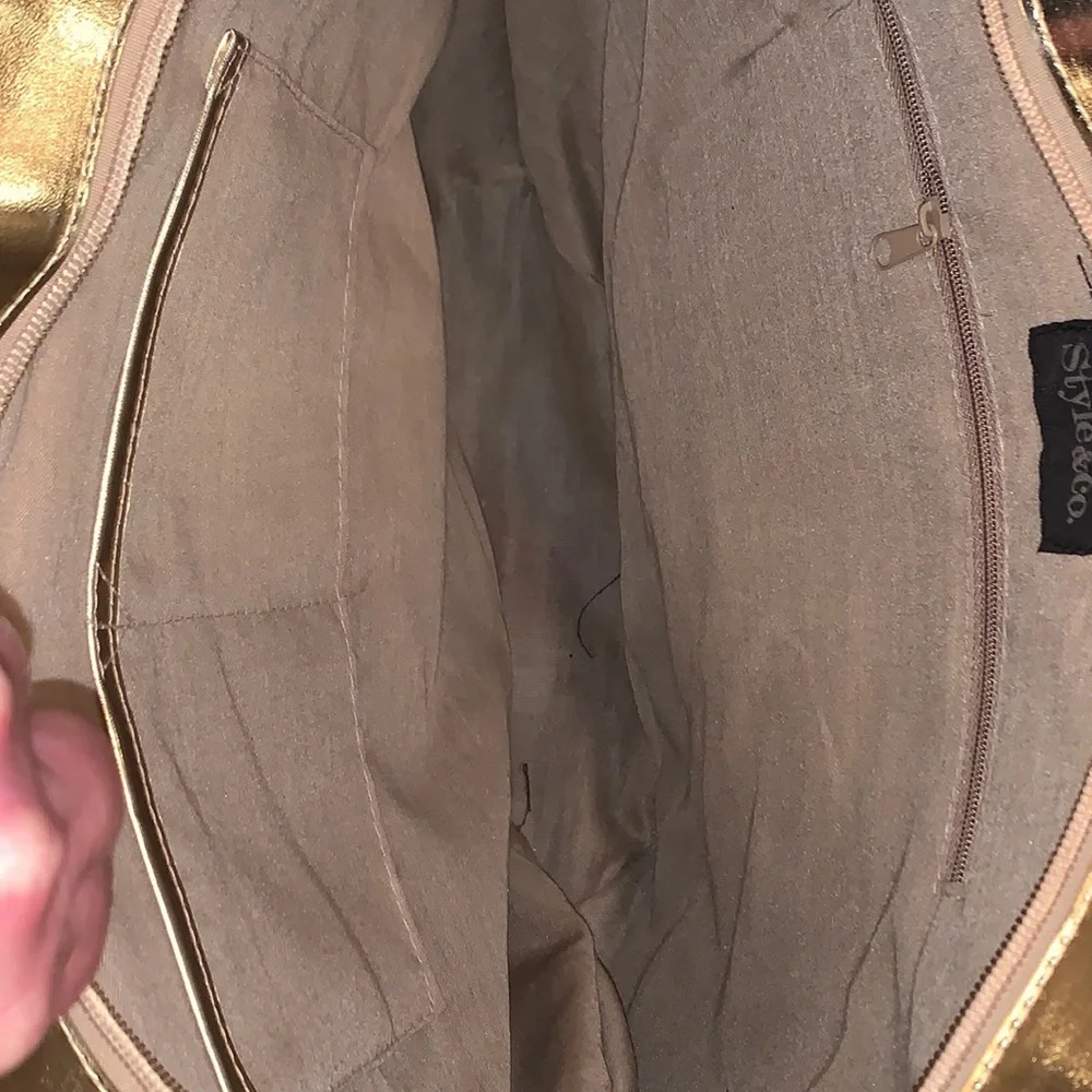 Style and Co Straw Tote - Picture 7 of 8